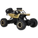 Samochód zdalnie sterowany na pilota RC Rock Crawler 1:12 4WD METAL złoty