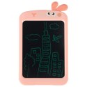 Tablet graficzny do rysowania dla dzieci znikopis tablica ekran LCD 8,5' królik róż