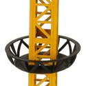 Dźwig Żuraw budowlany zdalnie sterowany RC z hakiem 4CH 128cm
