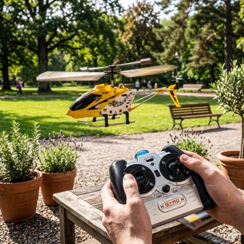 Helikopter zdalnie sterowany na pilota RC SYMA S107G żółty