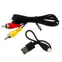 Elektroniczna Gra Konsola Retro Sup 400 Gier LCD 8 Bit Czarna
