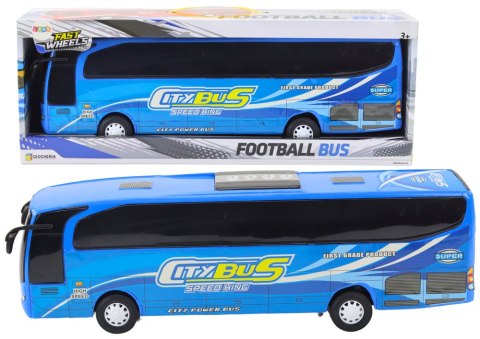 Autobus wycieczkowy niebieski