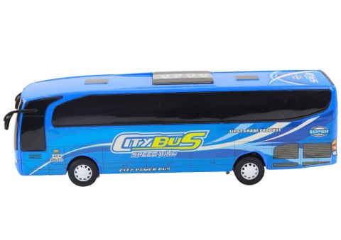 Autobus wycieczkowy niebieski